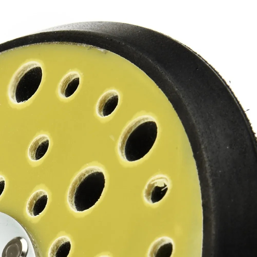 

New Useful Sanding Pad Sanding 1* 150mm Medium Sander Polisher Random Orbital Sander Pad Replacement 54 Holes 1x