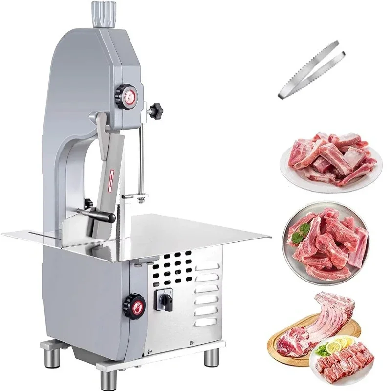 Electric Bone Saw New Frozen Meat Beef Pork Fish Cutting Machine Butcher Tool JG-210