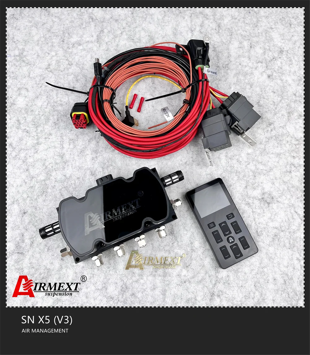 AIRMEXT® / SN X5（V3） /air management Top Grade Air suspension system Electronic Controll System/pneumatic/airlift