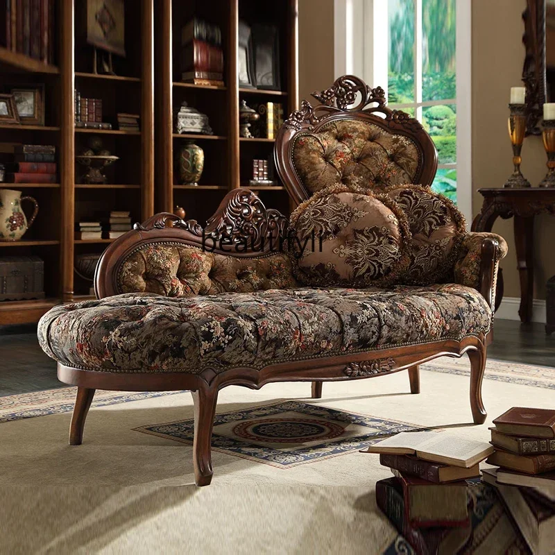 

C Американское резное кресло-наложница, европейское высококачественное полностью оборудованное кресло для отдыха, роскошное кресло, качественный диван для сна, красота