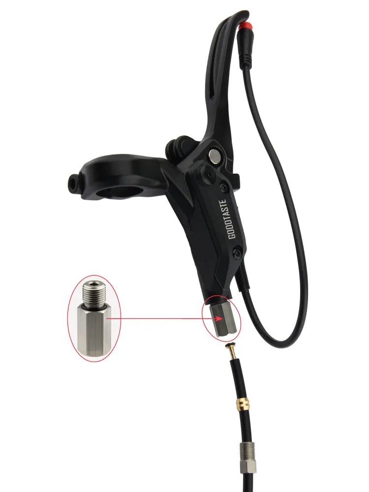 AliExpress nfox NFOX Mountain Road Bicycle Hydraulic Brake Oil Pipe Accessories Handle Extension Screw Copper Sleeve Oil Needle Repair Parts