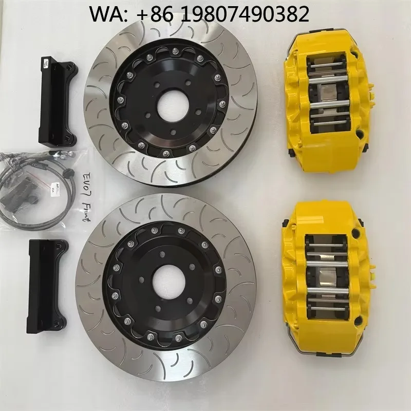 

Front Wheel 6 Piston Big Brake Caliper Kit High Performance Auto Brake System Upade Parts