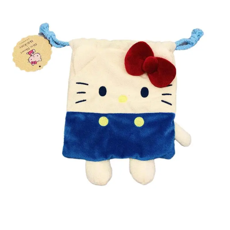 Sanrio Cartoon Bundle Pocket Japanese Girl Hello Kitty Pochacco Melody Large Capacity Makeup Bag Girl Holiday Gift