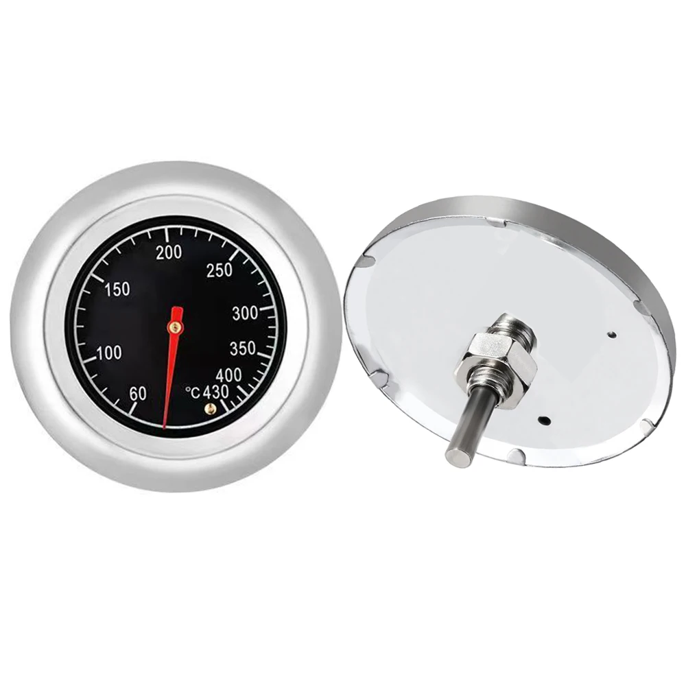 

Термометр из нержавеющей стали для барбекю, гриля, 76 мм, 0 ℃-430 ℃ На свежем воздухе печь из нержавеющей стали для барбекю термометр датчик прибор инструмент для приготовления пищи мясо кухня термометр термометр барбе