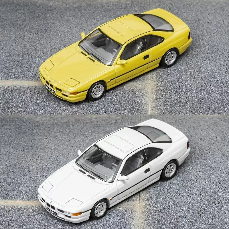 

PreSale SHADOW 1:64 850 CSI E31 Movable Headlight Diecast Diorama Car Model Collection Miniature Toys