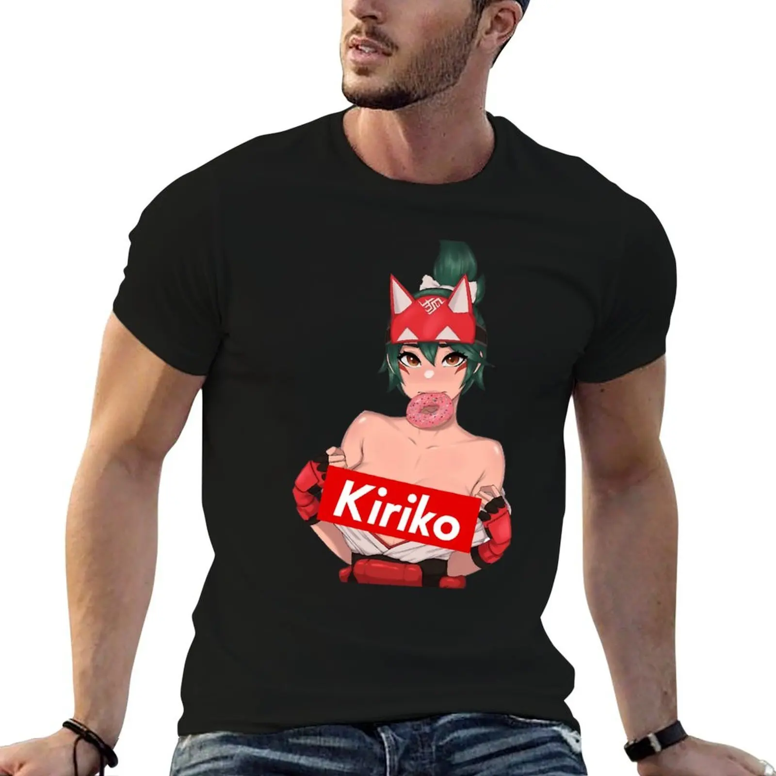 Kiriko T-Shirt for a boy cotton graphic tees mens t shirt