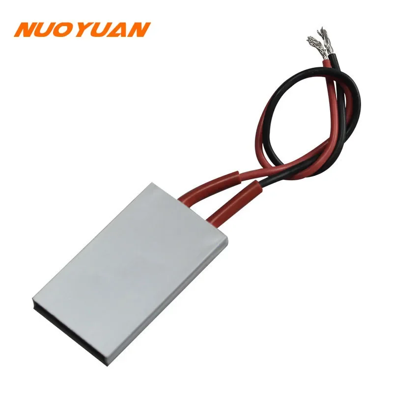 50x28,5x5mm 12V/24V elemento calefactor PTC calentador de placa de cerámica de temperatura constante 70/110/200 grados
