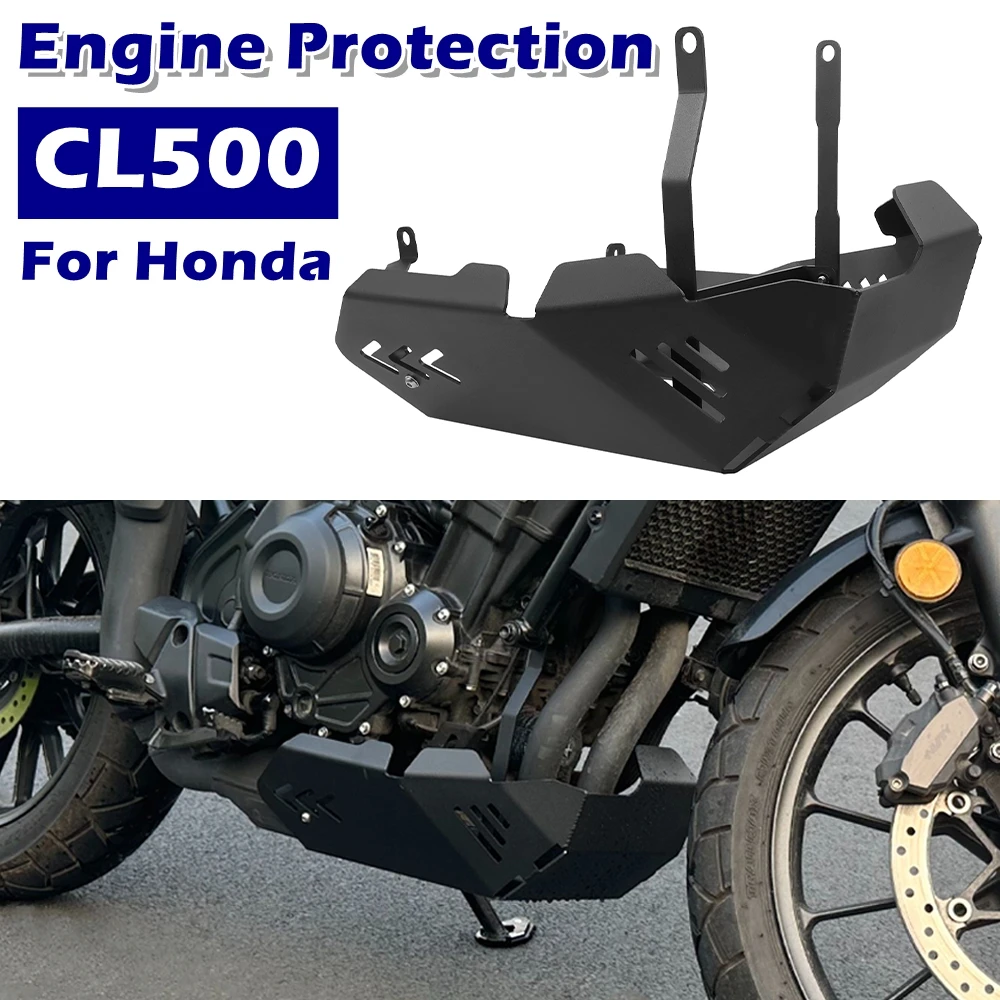 

CL500 Motorcycle Aluminum Skid Plate Engine Protection For Honda CL 500 SCL500 SCL 500 2023 2024 2025 Belly Pan Guard Cover