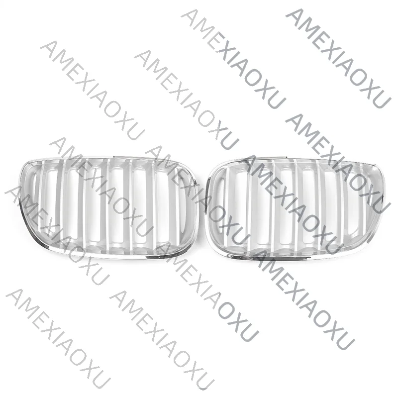 

51137113733 Car Grilles Anti-Scratch ABS Car Front Hood Grill Racing Grills For BMW X5 E53 04-06 Car Parts 51137113734