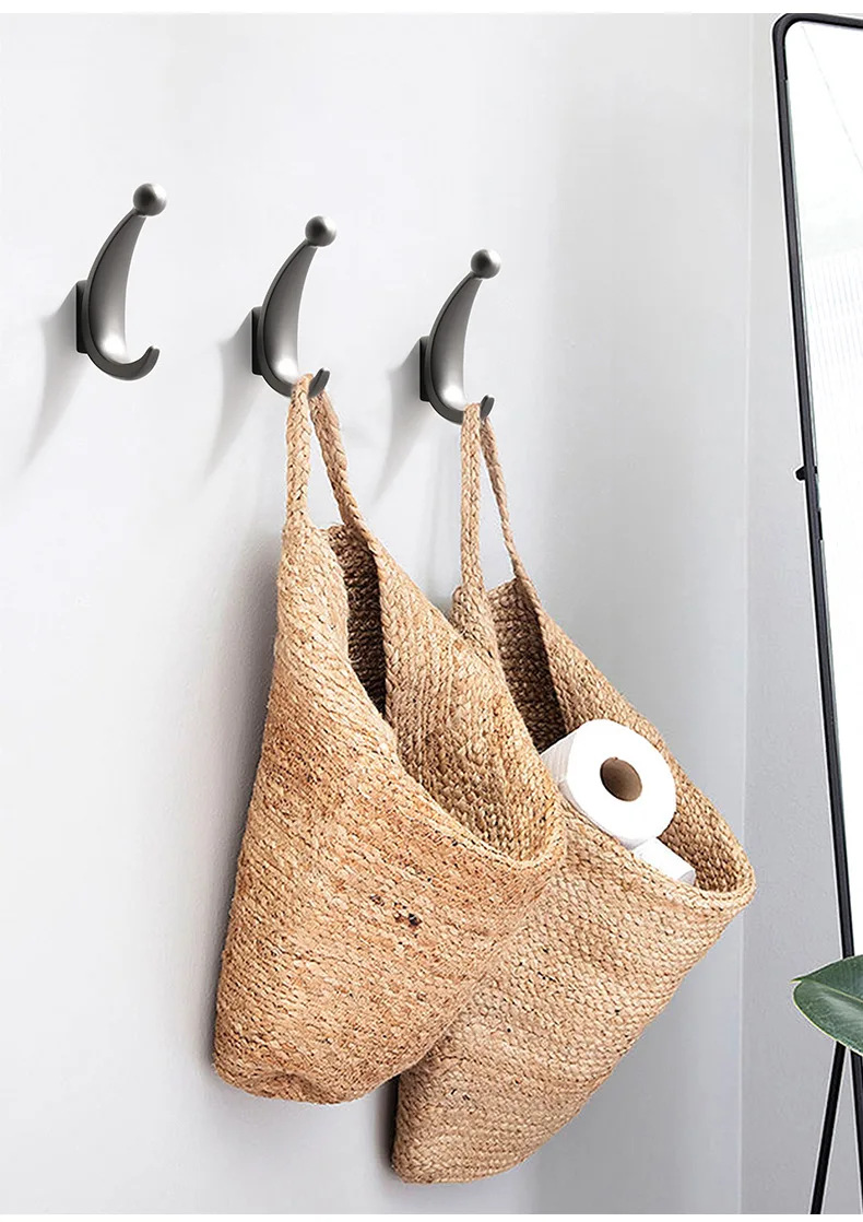 WV Moderne Wand Hängende Kleidung Haken Schlafzimmer Robe Haken Wohnzimmer Parlor Mantel Haken Schlafzimmer Robe Haken Handtuch Haken Bad Zubehör badezimmerzubehör badezimmer haken küchen schrank aufbewahrung kleiderbü – Detail 21