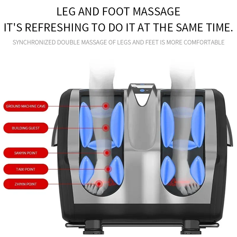 Home-use Medical Air Compression Shiatsu Foot Massage Leg Rolling Massager