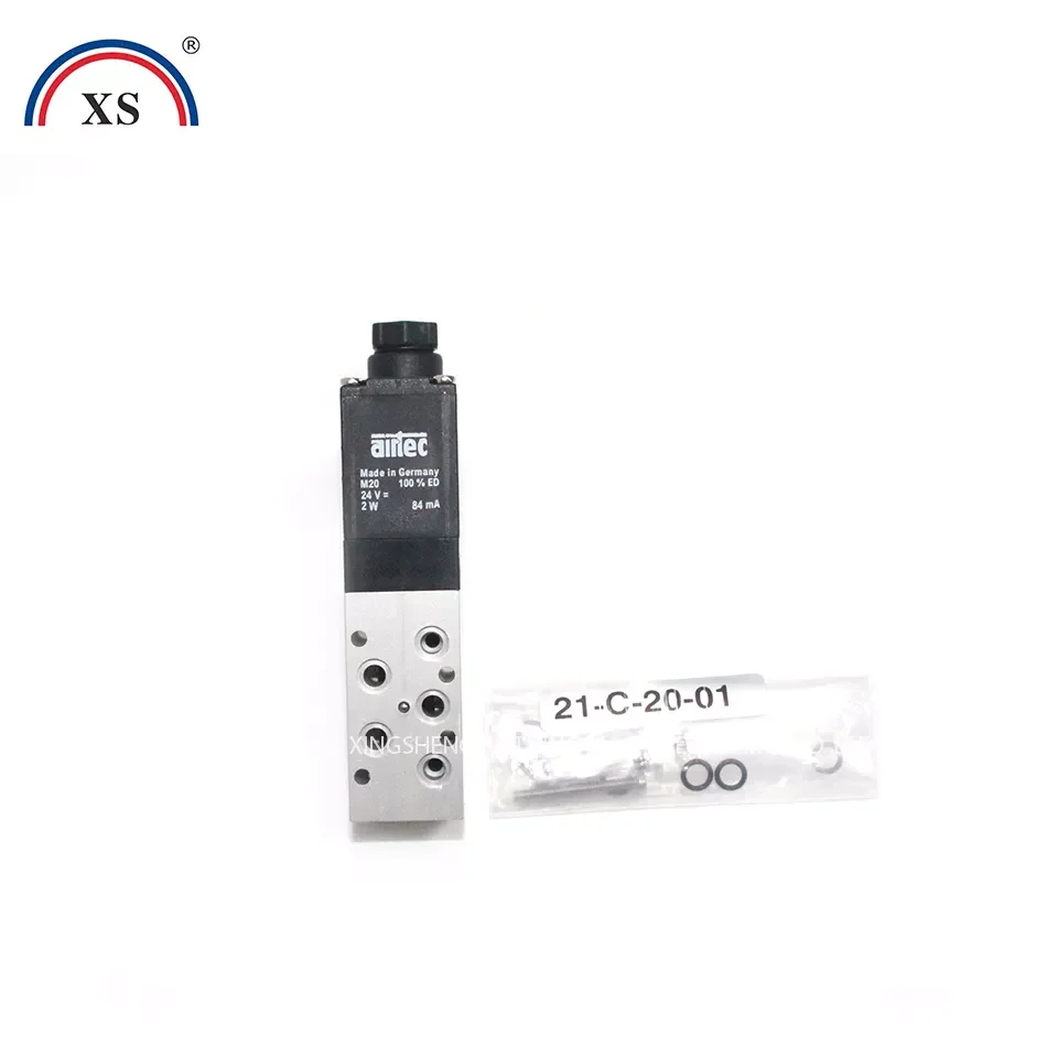 ROLAND 700 ORIGINAL VALVE AIRTEC MD-20-510-HN SOLENOID VALVE ROLAND 700 PRINTING MACHINE PARTS HIGH QUALITY