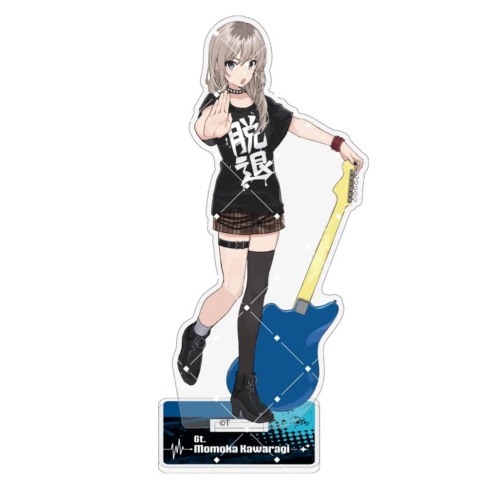 Anime Girls Band Cry 15cm Acrylic Stand Nina Momoka Subaru Tomo Rupa  Figure Decor Desk Display Gift keychain view 3