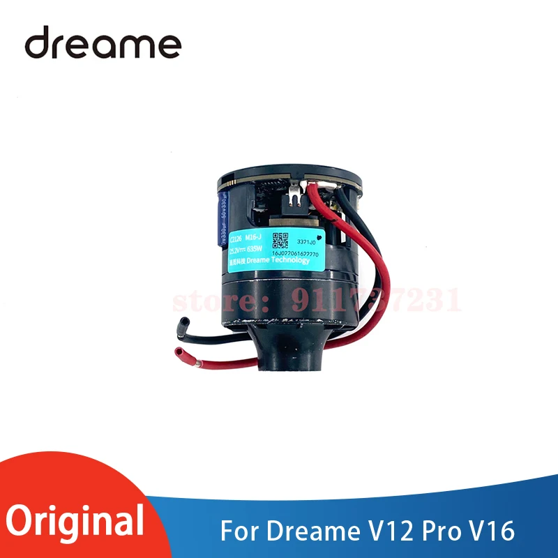 New Original Fan Module with Motor for Dreame V12 Pro V16 Handheld Vacuum Cleaner Spare Parts Accessories Motor