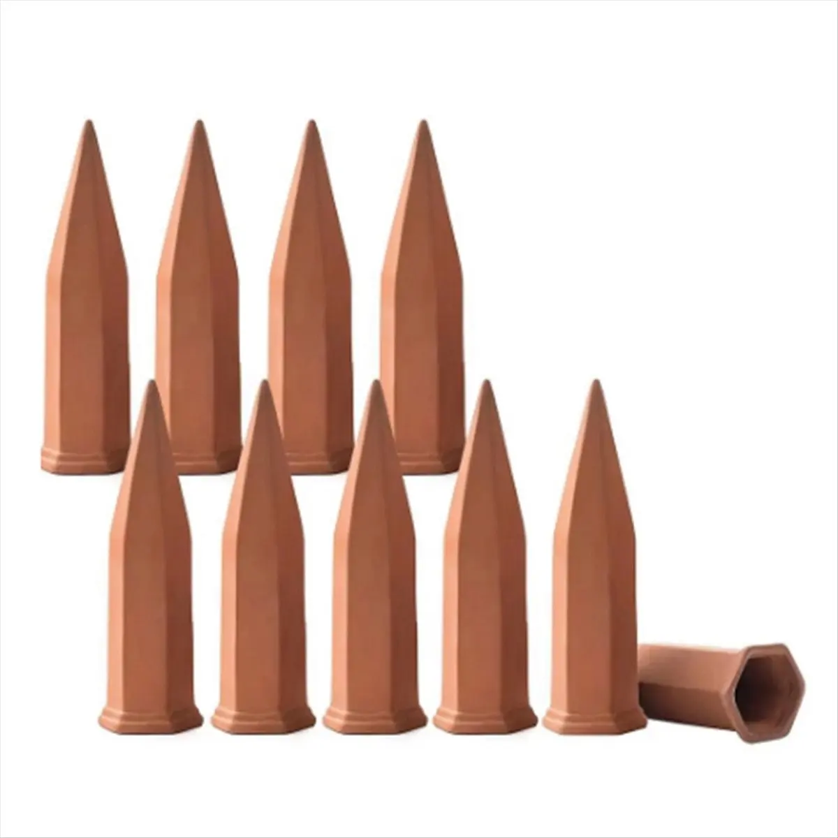 【STABLE QUALITY】Spikes for Wine Bottles Indoor Plant Watering Devices Plant Watering Stakes Terracotta Automatic Plant Waterers