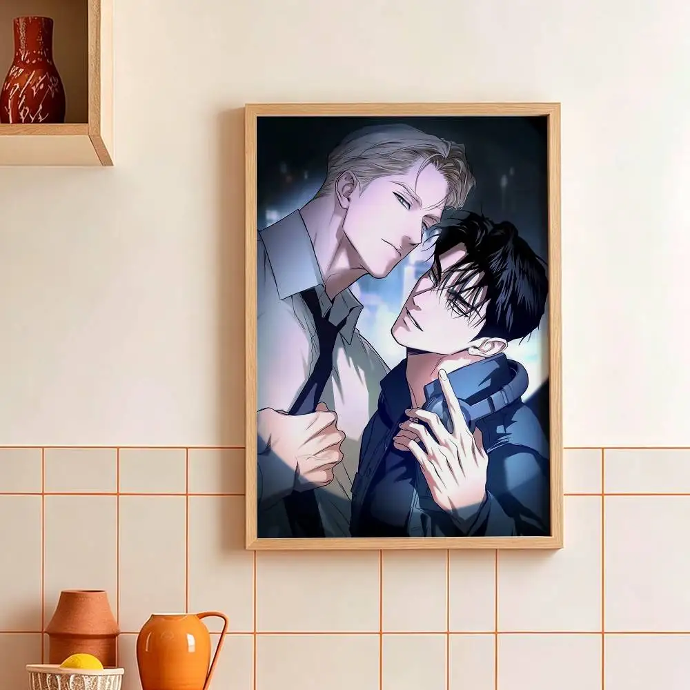 Manhwa FlashLight Yujin Aaron Custom HD Waterproof Self Adhesive Wall Art Poster