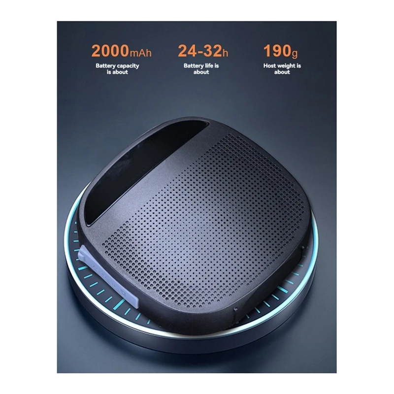 Pro draagbare stemversterker Bekabelde stemversterkers Luidspreker FM-radio Hoofdgedragen microfoonluidspreker voor leraren