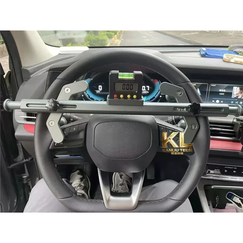Four-Wheel Alignment Steering Wheel Centering Tool, Electronic  Gauge, Auxiliary Equipment for Auto