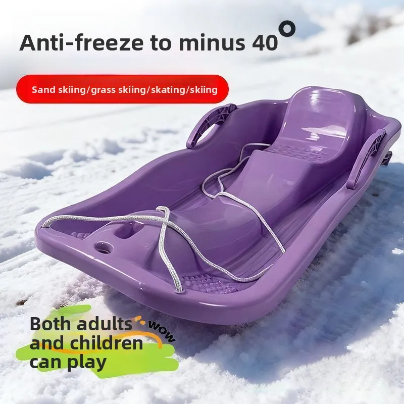 xuehui-thickened-cold-resistant-snowboard-for-children-and-adults-single-and-double-person-grass-sliding-sandboard