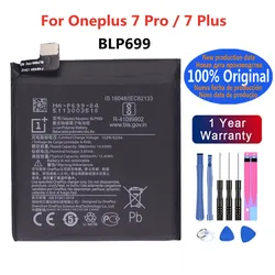 2024 Years 1+ Original Battery BLP699 For oneplus 7 Pro / 7 Plus 7Pro 7Plus High Capacity 4000mAh Mobile Phone Battery + Tools