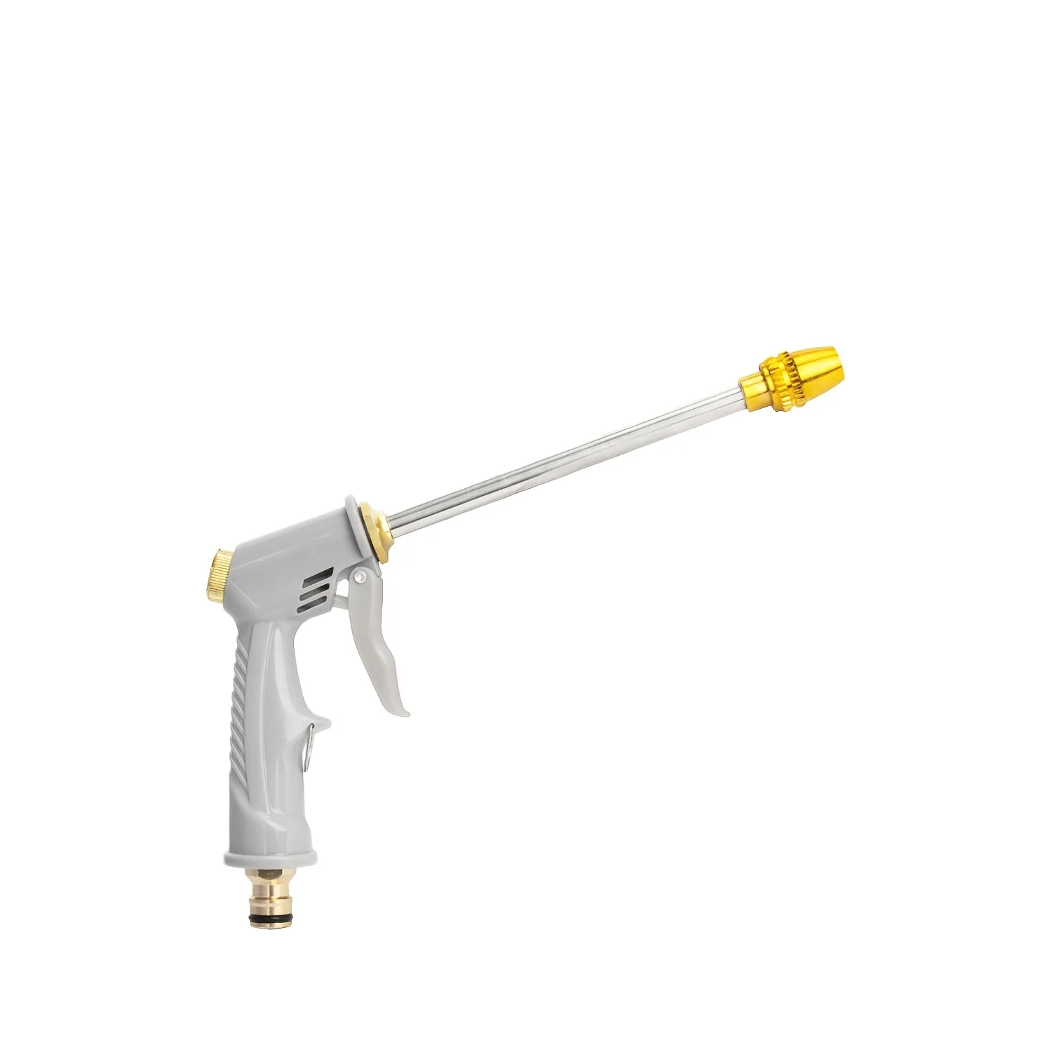 

1Pc Adjustable High Pressure Water Hose Sprayer Leakproof Comfort Grip Nozzle For Indoor Outdoor Cleaning