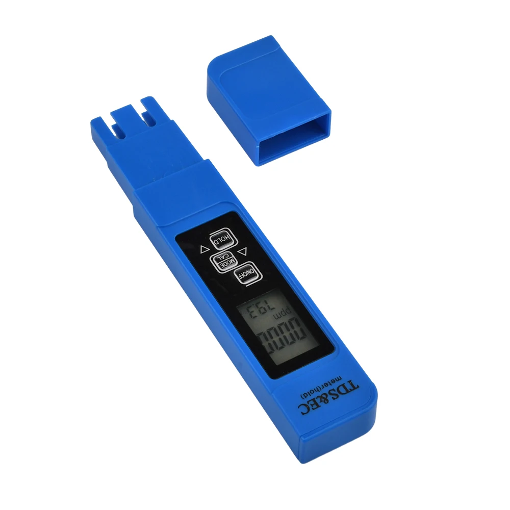 Digital EC TDS Meter Tester Temperature Pen Electric Conductivity Water Purity PPM Filter Hydroponic for Aquarium Pool Water