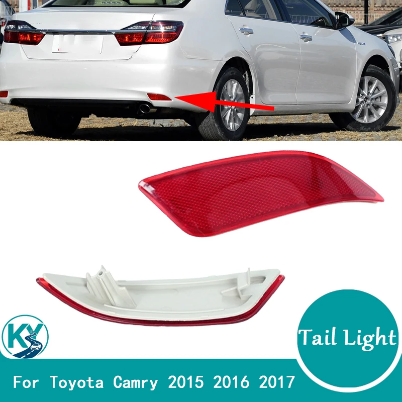 Rear Bumper Light For Toyota Camry 2015 2016 2017 Reflector Rear Fog Light Car Accessories