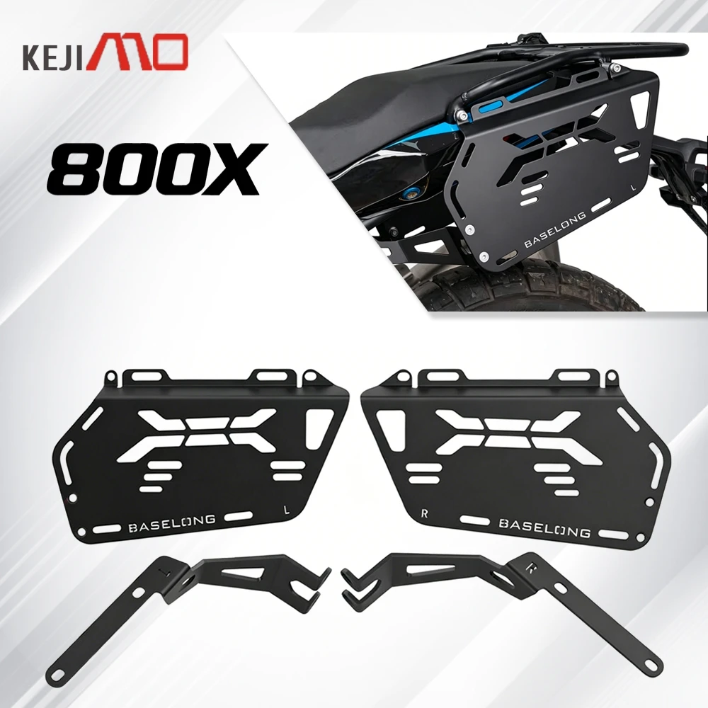 

Luggage Rack Side Bag For KOVE 800X Rally TOURING GT Pro 2024-2027 Rear Saddlebag Support Mounting Side Box Bracket Mount Holder