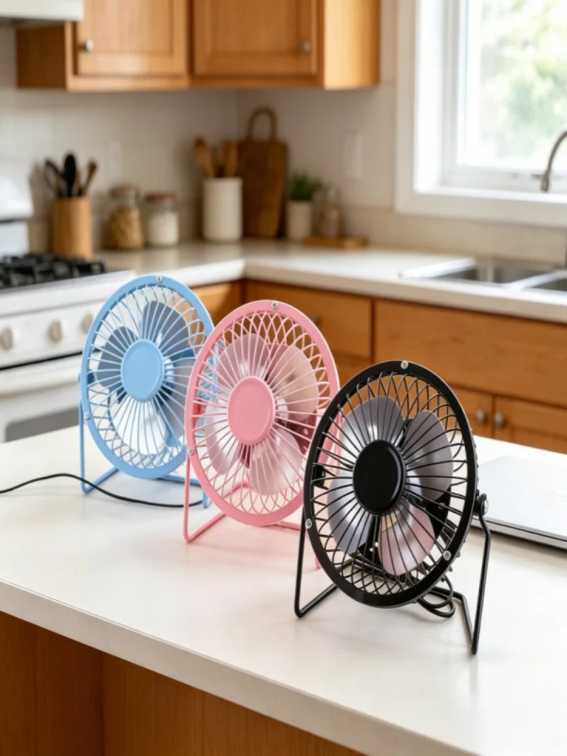 4 Inch USB Desktop Fan, Mini P - Office Furniture Brands 评论和价格
