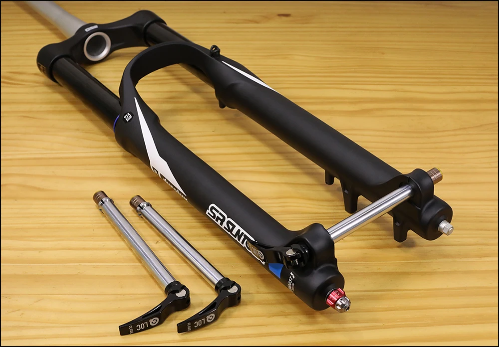 HEPPE Fahrrad Steckachse Schnellspanner 15x100mm 15x110mm MTB Vorderradnaben Schnellspanner für SR SUNTOUR 15x100 15x110 Vordergabel – Detail 15