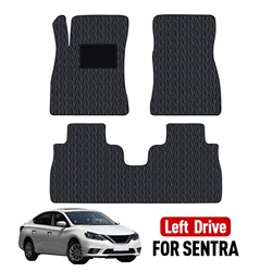 Custom 3D car floor mat For Nissan Sentra For Nissan Sylphy 2016-2019 Waterproof Pad Car Mats floor Covers Car Accessories
