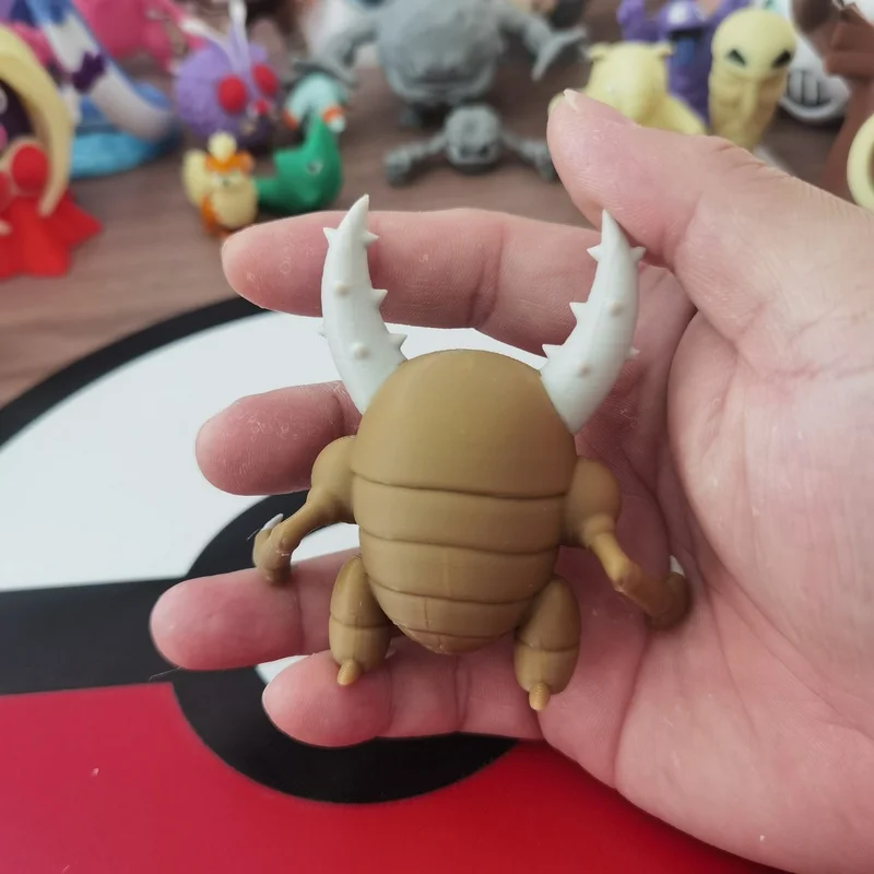 جديد شخصيات كرتونية Pinsir 1:20 نسبة العالم لتقوم بها بنفسك ثلاثية الأبعاد الطباعة Kawaii شخصية كرتونية نموذج لسطح المكتب الأطفال هدية عيد لعبة