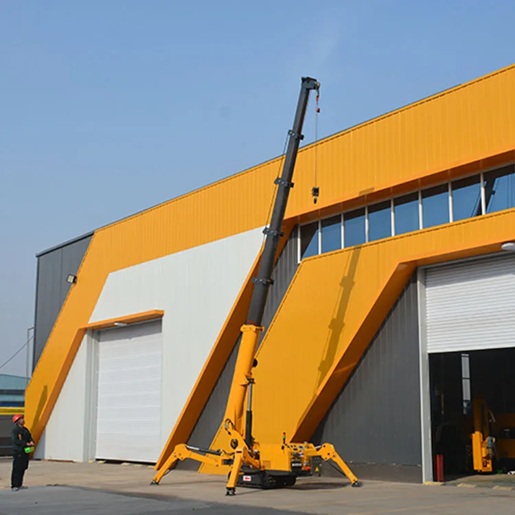 1.5 Tons to 12 Tons Spider Crawler Hoist Crane Lifting Equipment Remote Control