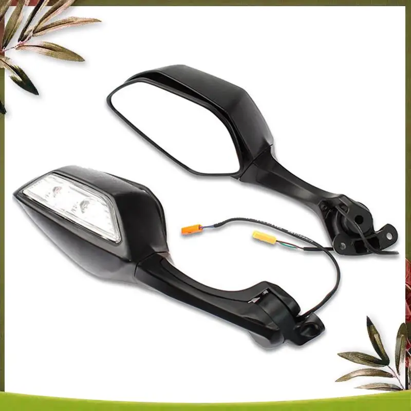 

Portable Motorcycle Rearview Mirror Turn Signal Light For Honda CBR250R CBR300R CBR500R CBR650R CBR650F