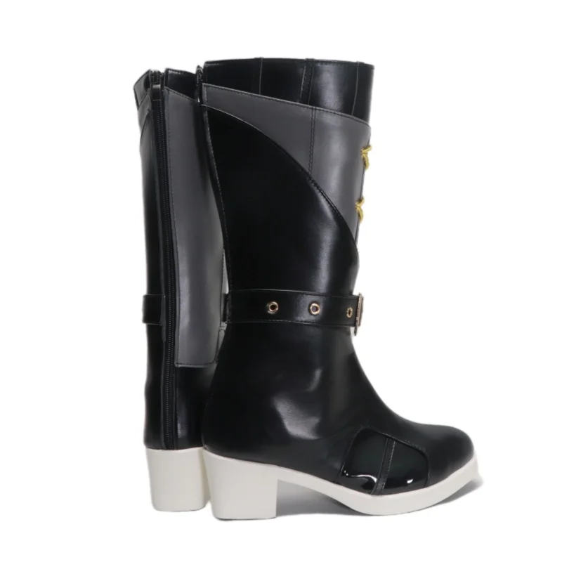 Juego de Anime Nu: Carnival Rei, zapatos de Cosplay, botas, fiesta de Halloween, traje de juego de rol para hombres