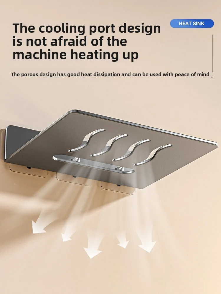 Router a parete Storage Ra TV Box Supporto per proiettore Elfo in metallo Soggiorno Organizzazione Strumento Fiing Generale