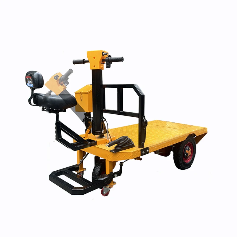 

Heavy Warehouse Hand Trucks Electric Flatbed Trucks Transport Carts Station-mounted Tile Transporters Platform Cart