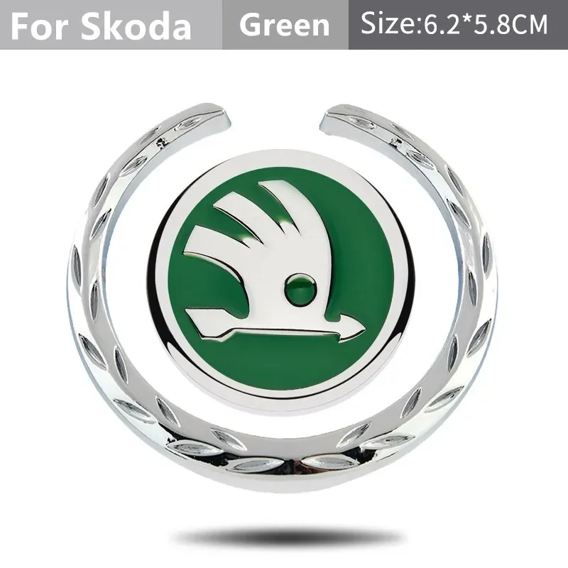 Car Window Side Body Emblem Sticker for Skoda Logo Karoq Superb A7 2 Kodiaq Yeti Tour RS Octavia Fabia 1 Rapid Auto Accessories