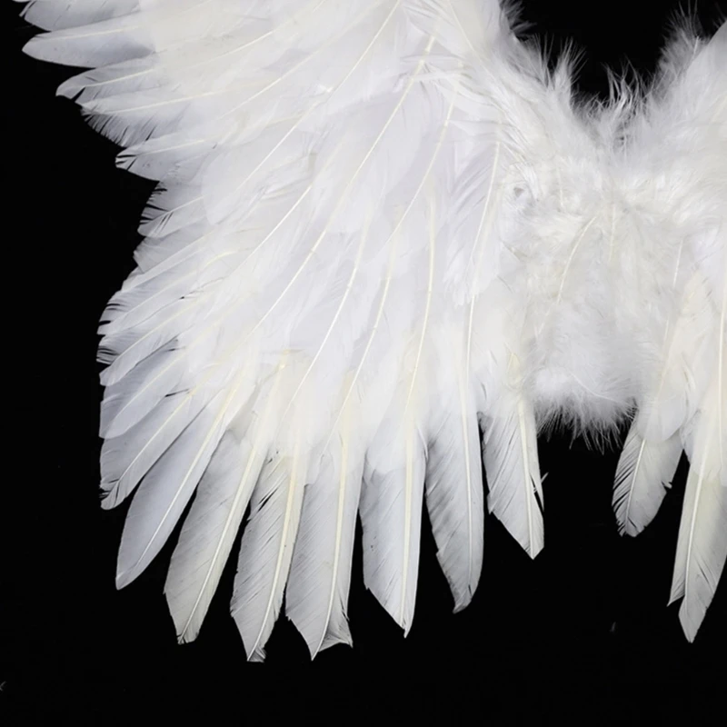 Engel Flügel Feder Flügel Halloween Masquerade Bühne Requisiten Teufel Flügel Erwachsenen Kind