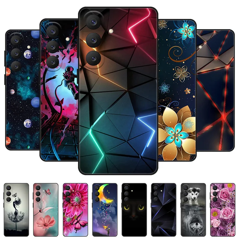 For Samsung S26 Case Soft TPU Silicone Phone Covers for Samsung Galaxy S26 Plus Case Bumper S 26 s26+ Shockproof Coque Cover