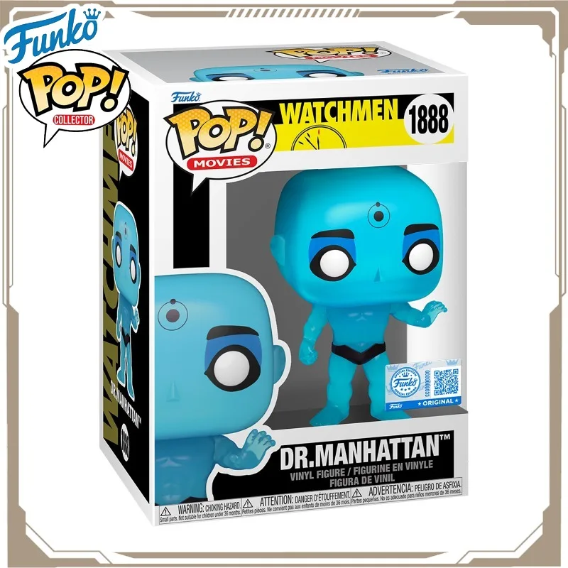

Funko POP оригинальные DC комиксы Watchmen Доктор Манхэттен Джонатан Остерман фигурку игрушки для мальчиков и девочек детский подарок украшения
