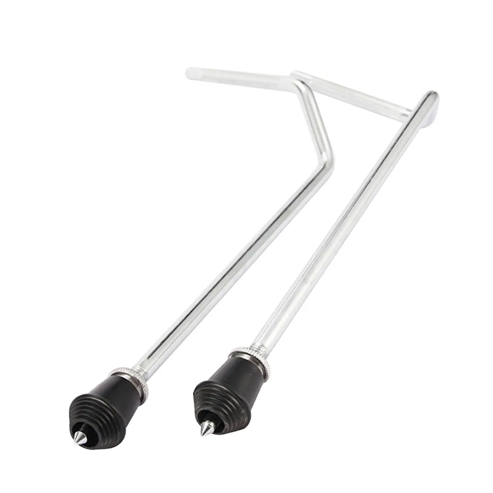 

2x Metal Drum Set Leg Floor Tom Feet Non Slip Bass Drum Leg Percussion Parts