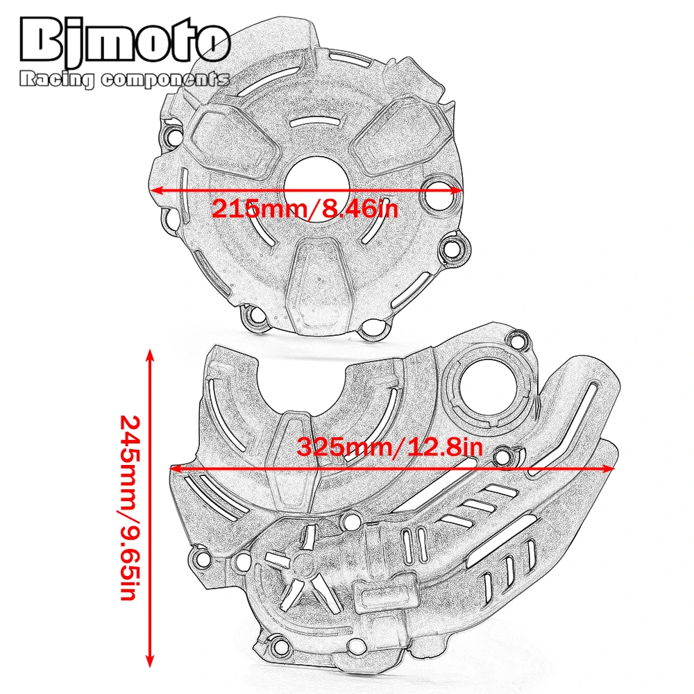 Motorcycle Engine Protective Cover Guard For Yamaha MT-07 MT07 MT 07 XSR700 Tracer 7 700 2019 2020 2021 2022 2023 2024