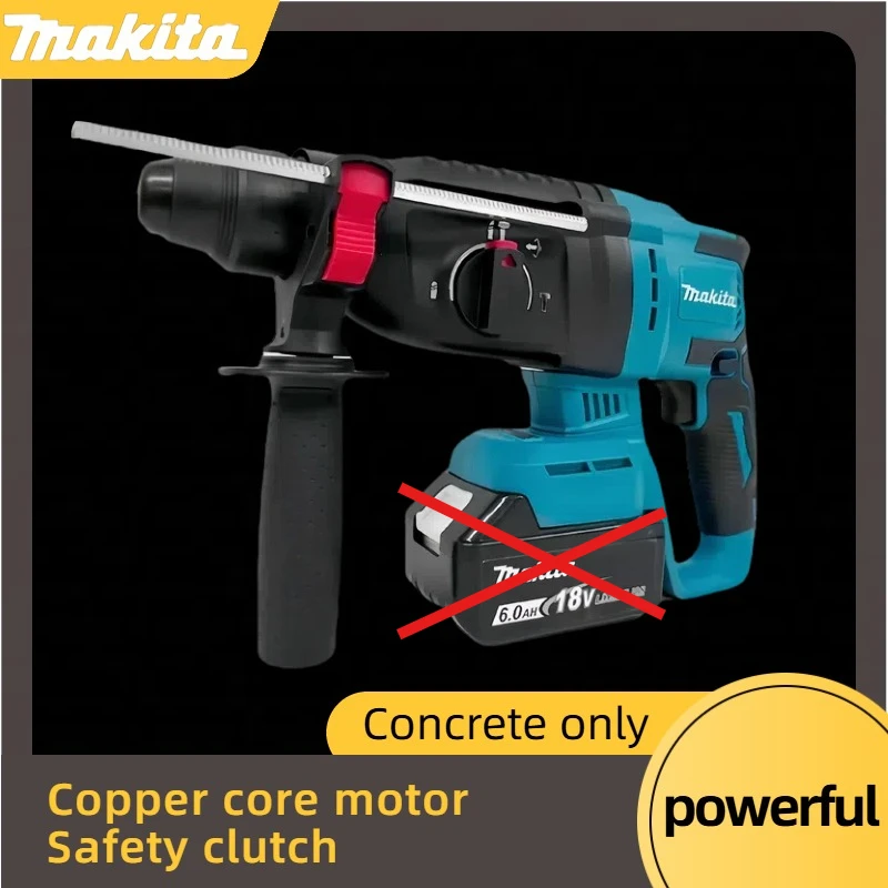 Makita 26MM Cordless Hammer Brushless Electric Hammer 18V Li