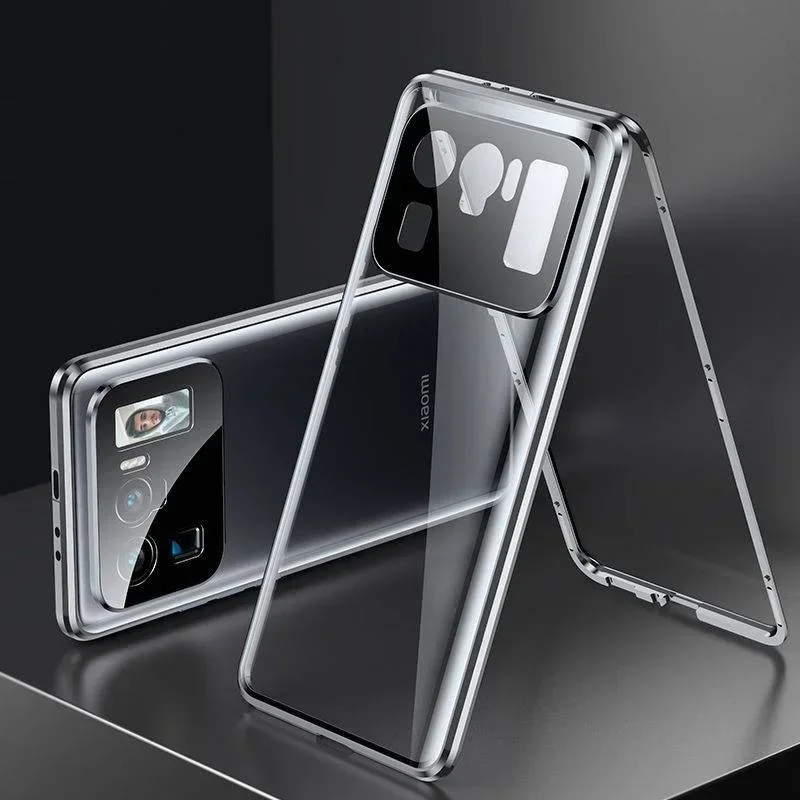 360 Double Sided Magnetic Glass Case For Xiaomi Mi 13 14 Pro 11 Ultra Lens Protector For Xiaomi 13T 12T Mi12 Pro 12s 12X Cover