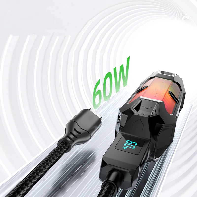 Cdragon محول الصوت Piva 4 في 1 محول بطاقة الصوت محطة الإرساء Type-C PD60W FPS EQ RGB 3.5 مللي متر محول منفذ للكمبيوتر اللوحي