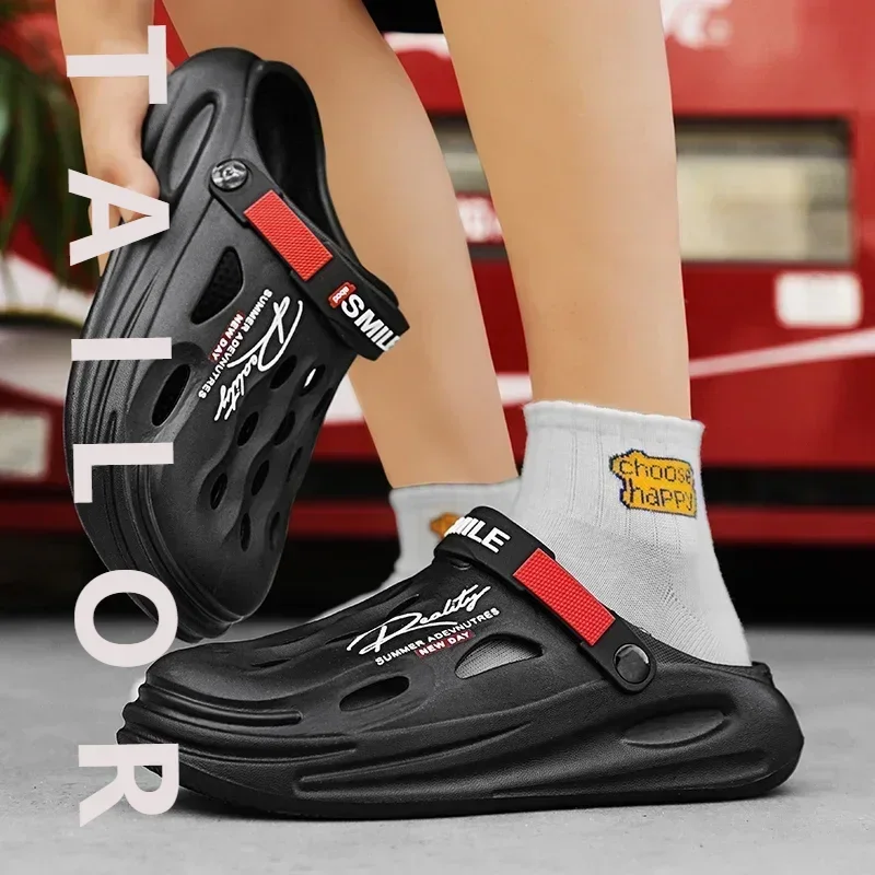 2025年新作 メンズ クロッグスリッパ サンダル メンズ ガーデンシューズ フラットサンダル メンズスニーカー アウトドア ホーム クロッグスライド メンズ サマーシューズ