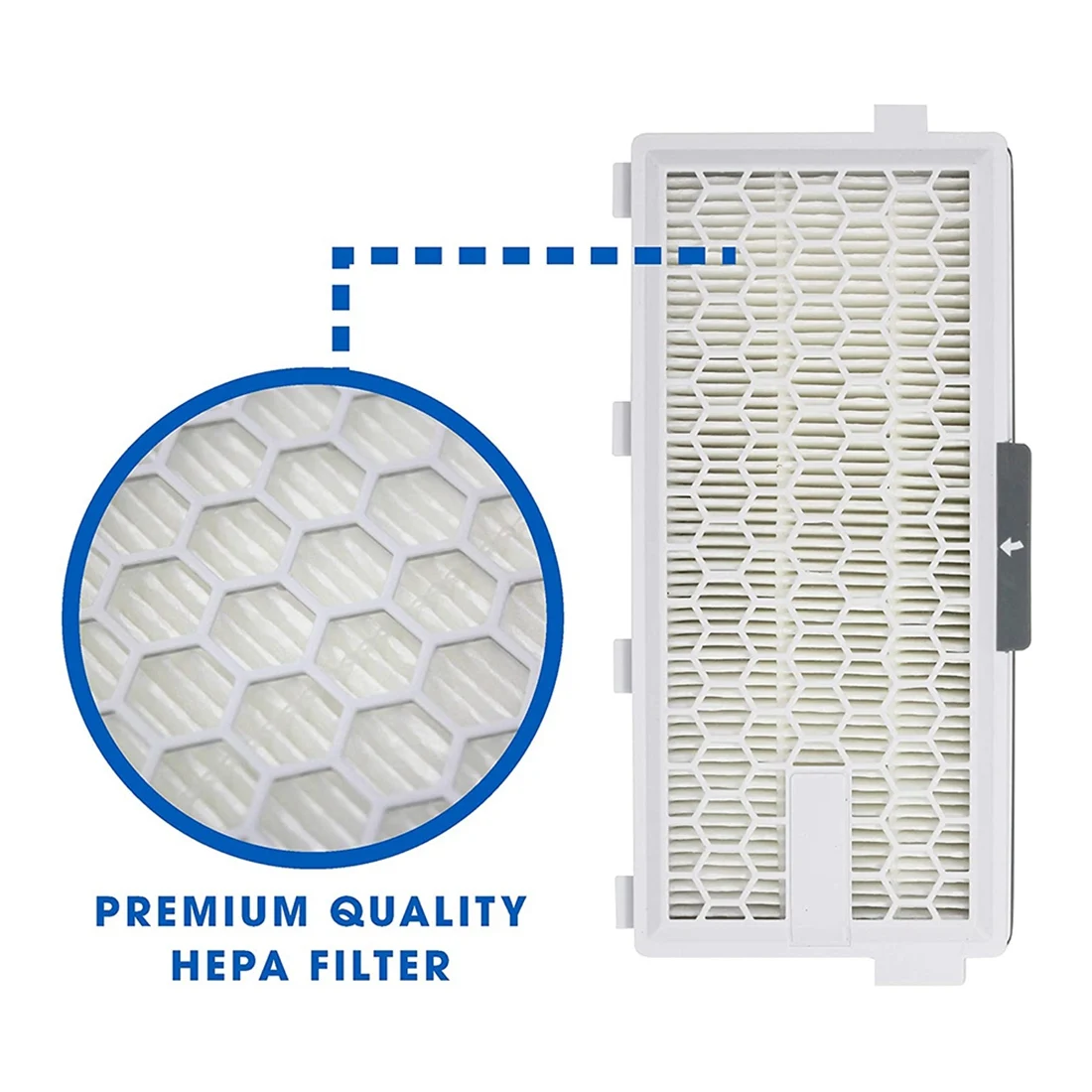 SF-HA50 HEPA Airclean 50 Filter Compatible for Miele Vacuum Cleaner Series Complete C3 C2 C1 S8000 S6000 S5000 S4 S5,Etc