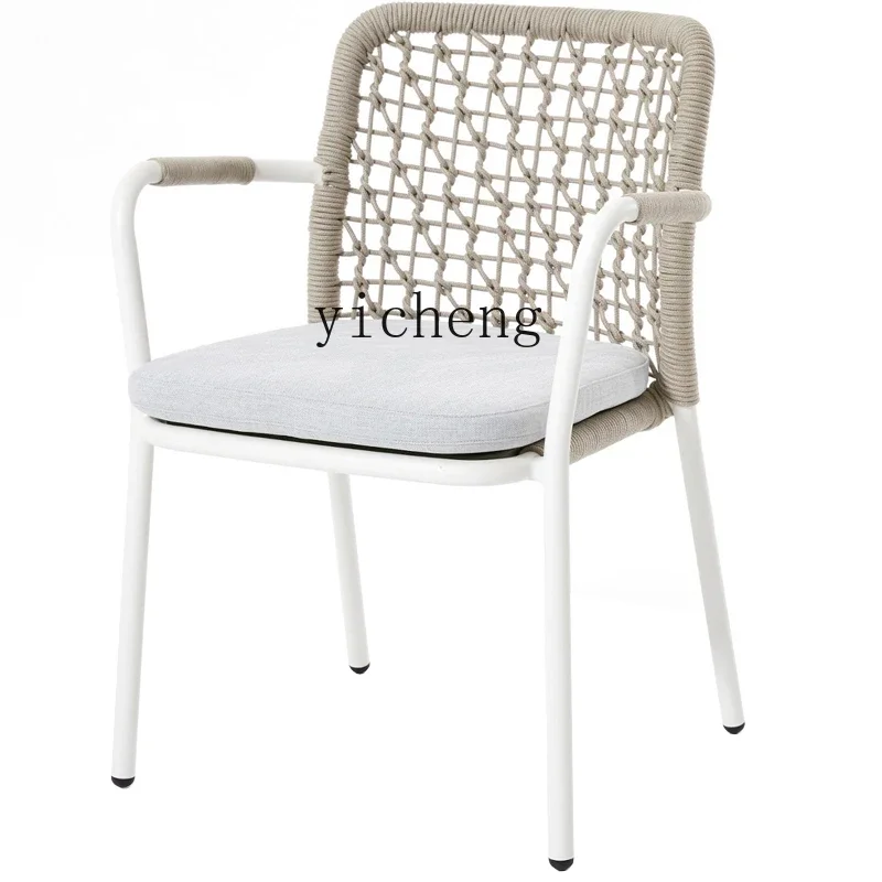 

XL Outdoor Balcony Courtyard Garden Terrace Outdoor Table and Chair Waterproof Sun Protection Anti-Corrosion Rattan Furniture