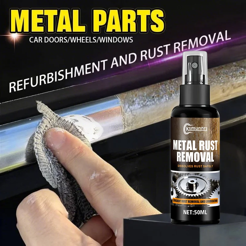 Strong Metal Brightening Spray, Car Wheel Hub Polishing, Home Metal Renovation, Car Parts, Home Hardware Universal, Improves Dul